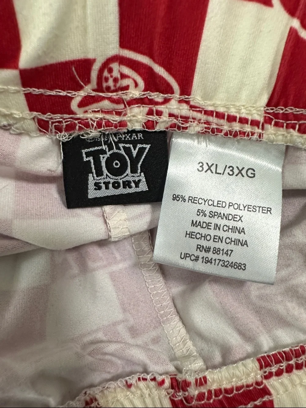 🪸 Toy Story Pizza Planet Pajama Shorts - Picture 3 of 3